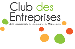 Logo du club des entreprises de la communauté de commune Montesquieu